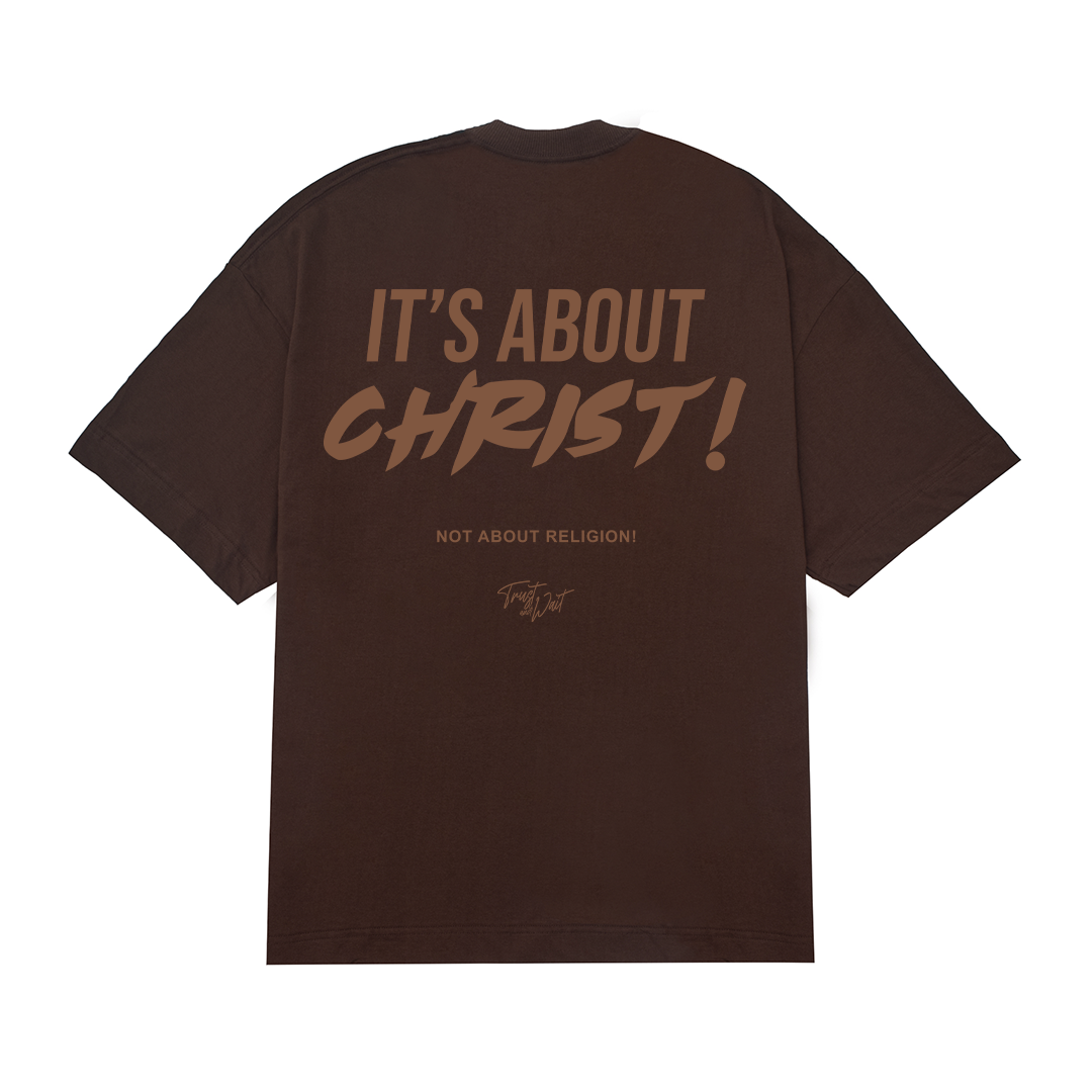 Camiseta Oversized About Christ